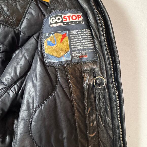 JSX TREME Black Hooded Ulitity Jacket Size 3 Made in Italy - Picture 10 of 10